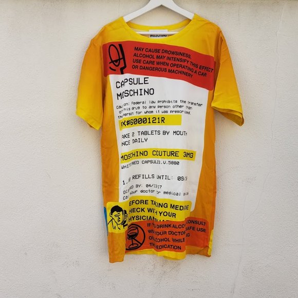 MOSCHINO Couture Prescription Pill Dress - Picture 5 of 10